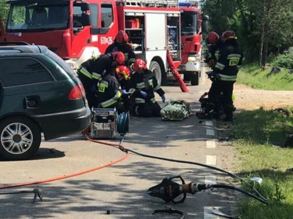 Groźny wypadek w Płocochowie