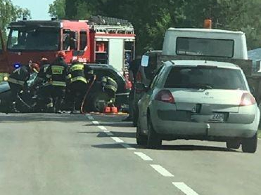 Groźny wypadek w Płocochowie