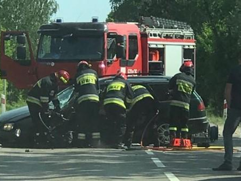 Groźny wypadek w Płocochowie