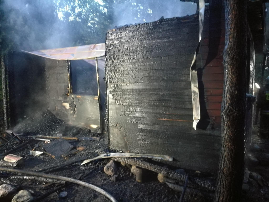 Spłonęły dwie osoby