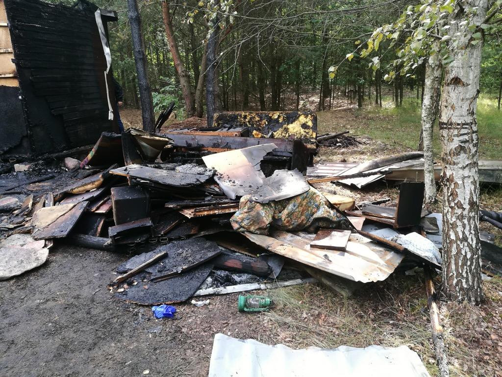 Spłonęły dwie osoby