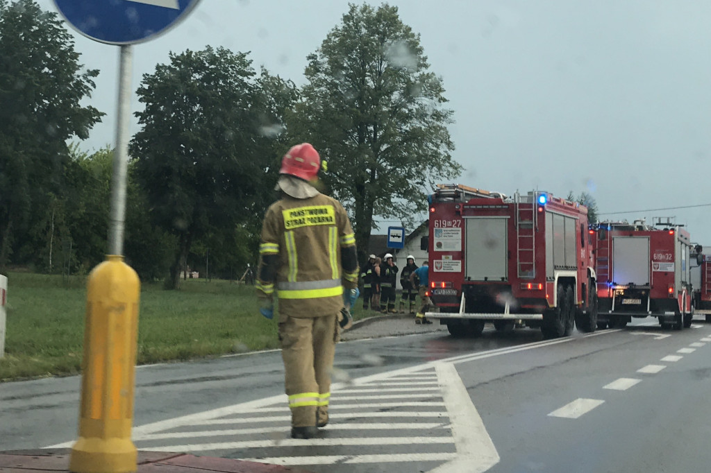 Wypadek pod Kozłówką
