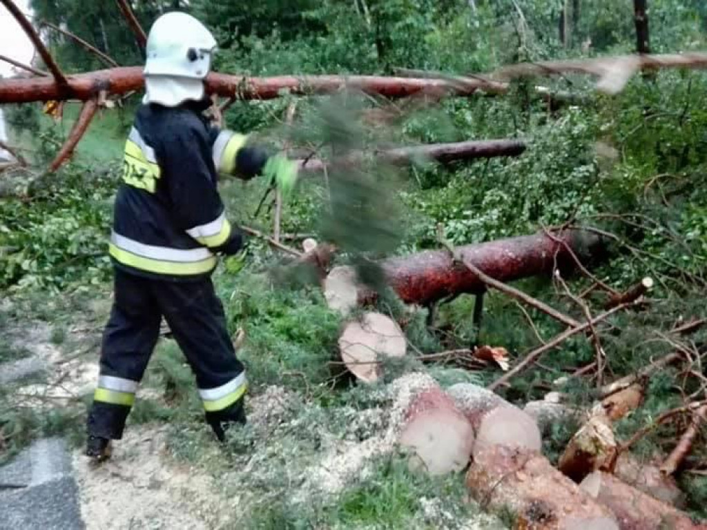 Poburzowe interwencje OSP