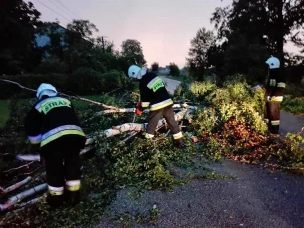 Poburzowe interwencje OSP
