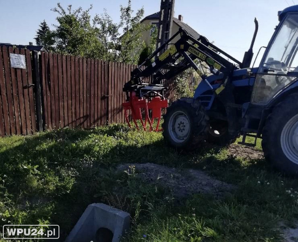 Interwencja policji w Psarach