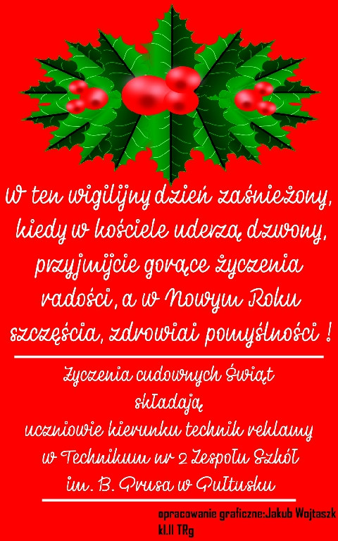 Świąteczne projekty uczniów