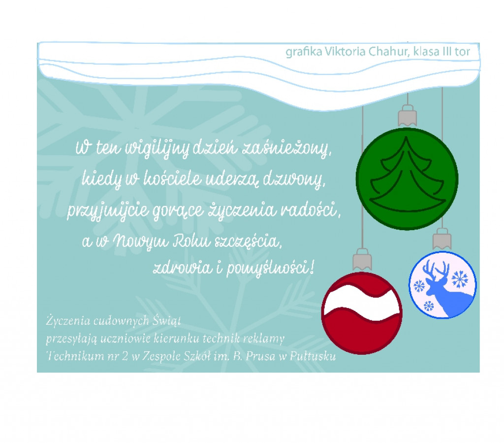 Świąteczne projekty uczniów