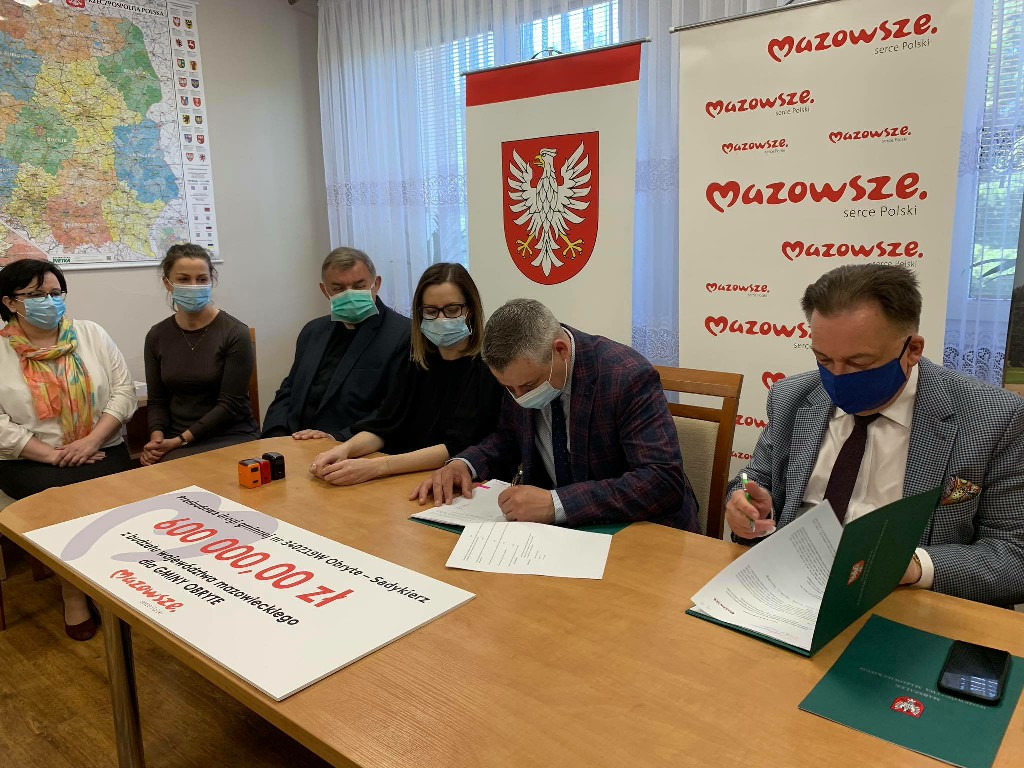 Samorząd Mazowsza dofinansuje nasze inwestycje