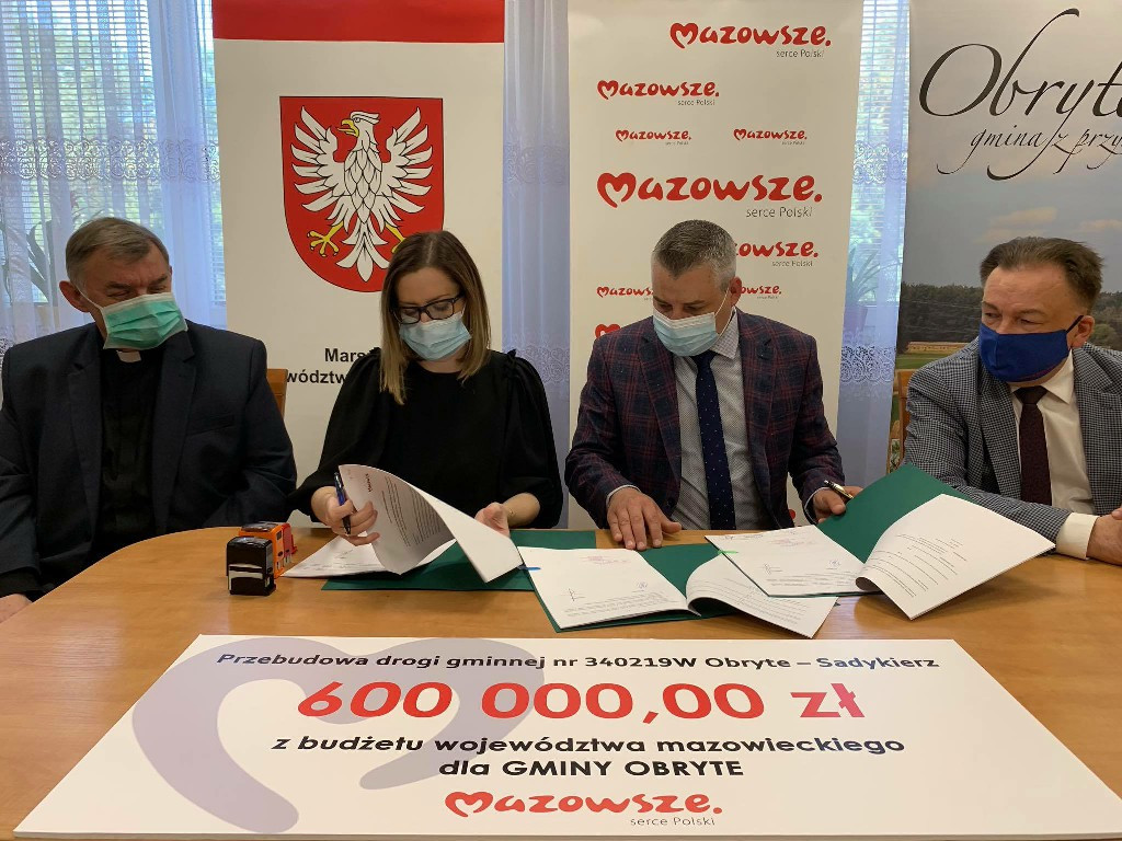 Samorząd Mazowsza dofinansuje nasze inwestycje