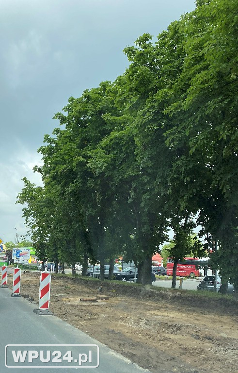 Pierwszy tydzień przebudowy ronda
