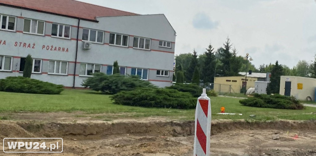Nikły postęp prac na przebudowie ronda