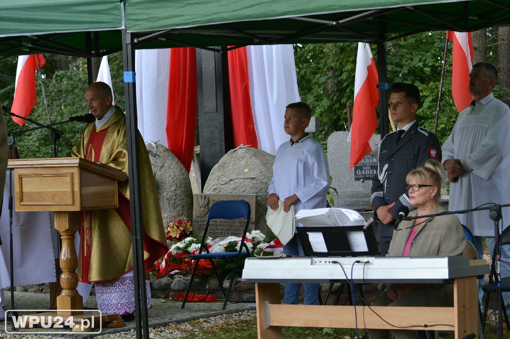 Uroczystości patriotyczne w Obrytem