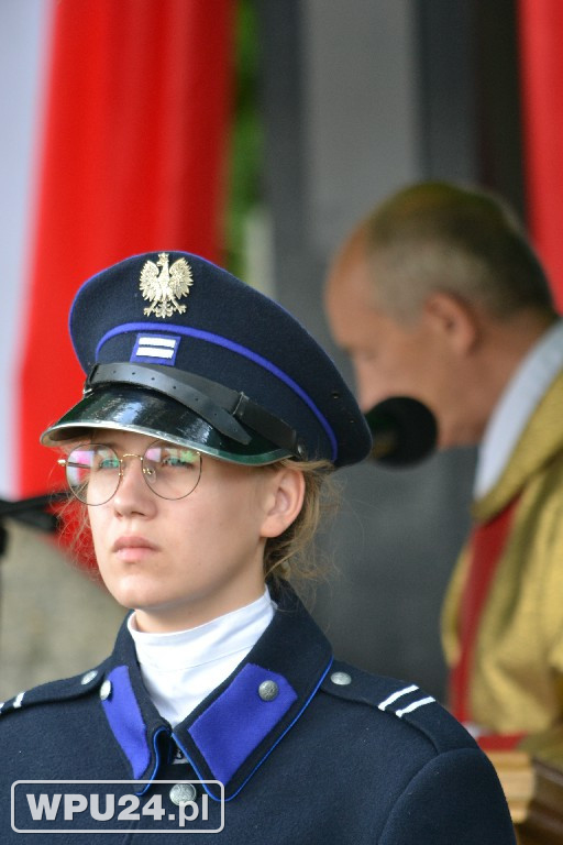 Uroczystości patriotyczne w Obrytem