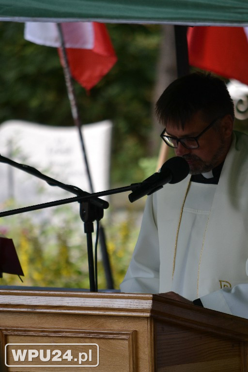 Uroczystości patriotyczne w Obrytem