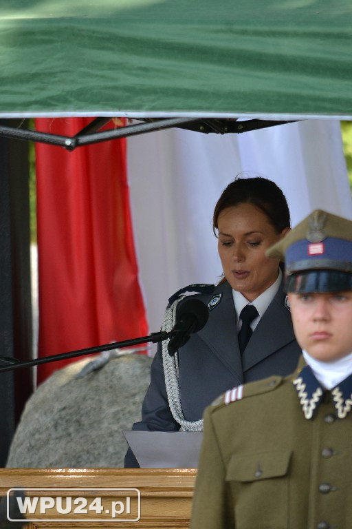 Uroczystości patriotyczne w Obrytem