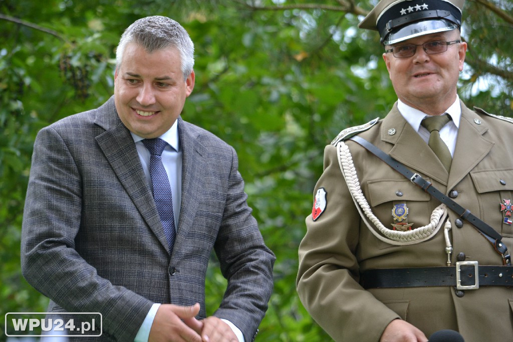 Uroczystości patriotyczne w Obrytem