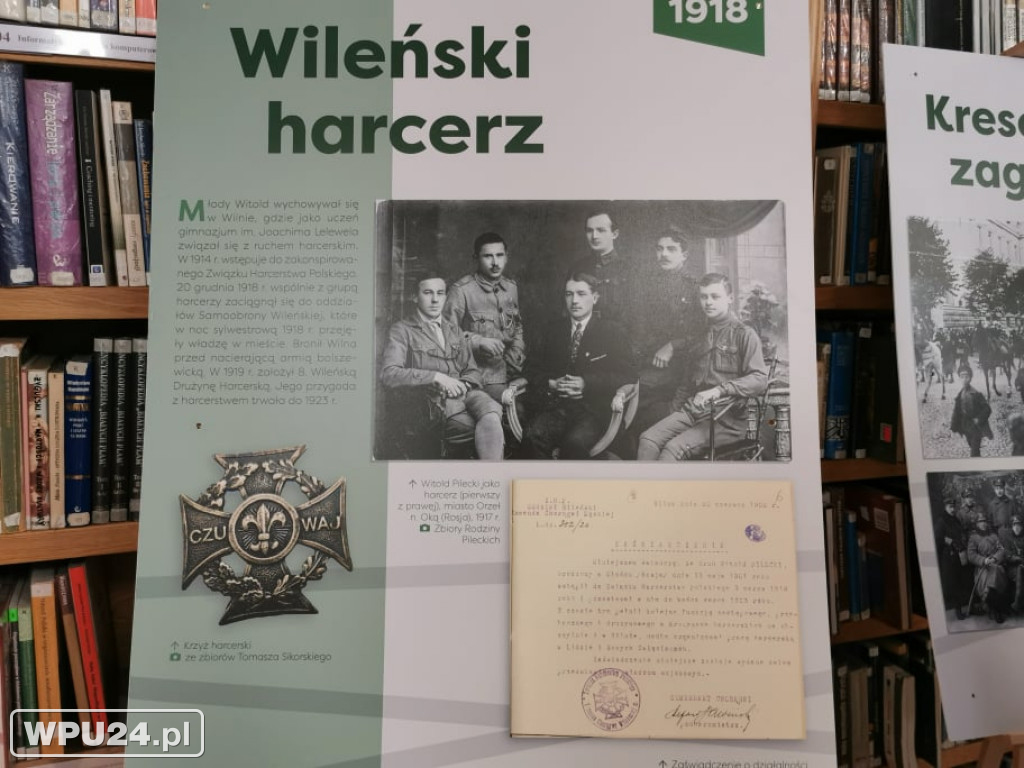 Witold Pilecki na fotogramach