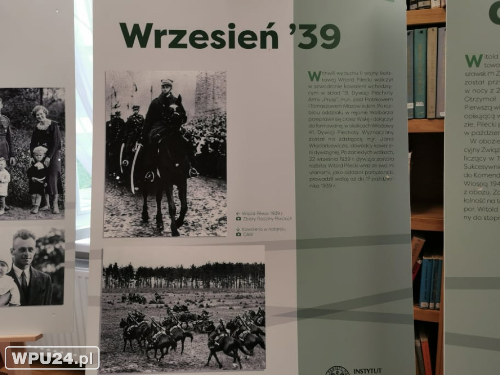 Witold Pilecki na fotogramach