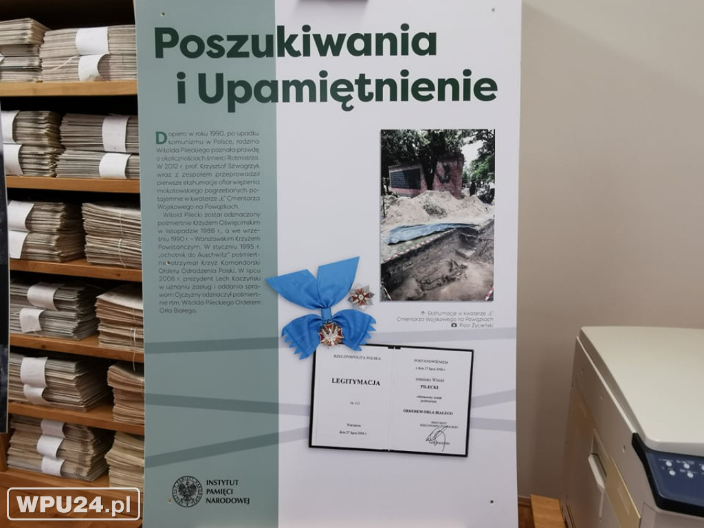 Witold Pilecki na fotogramach