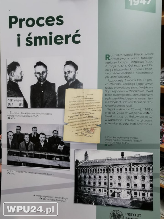 Witold Pilecki na fotogramach