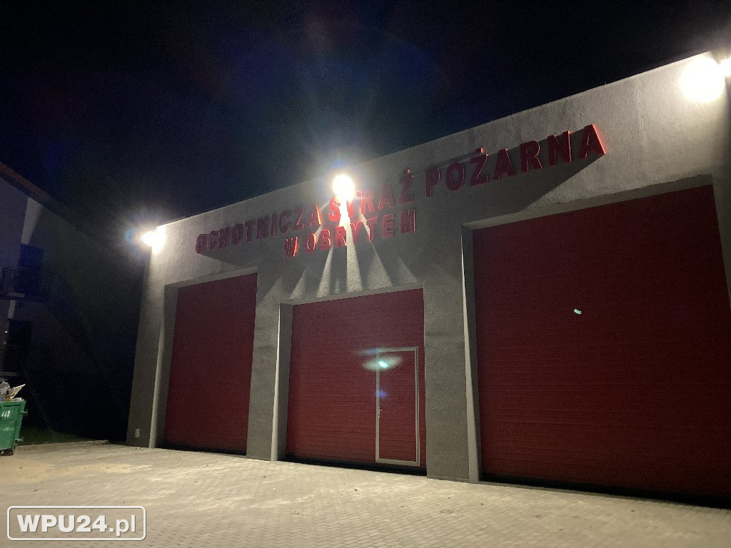 Nowa strażnica OSP Obryte