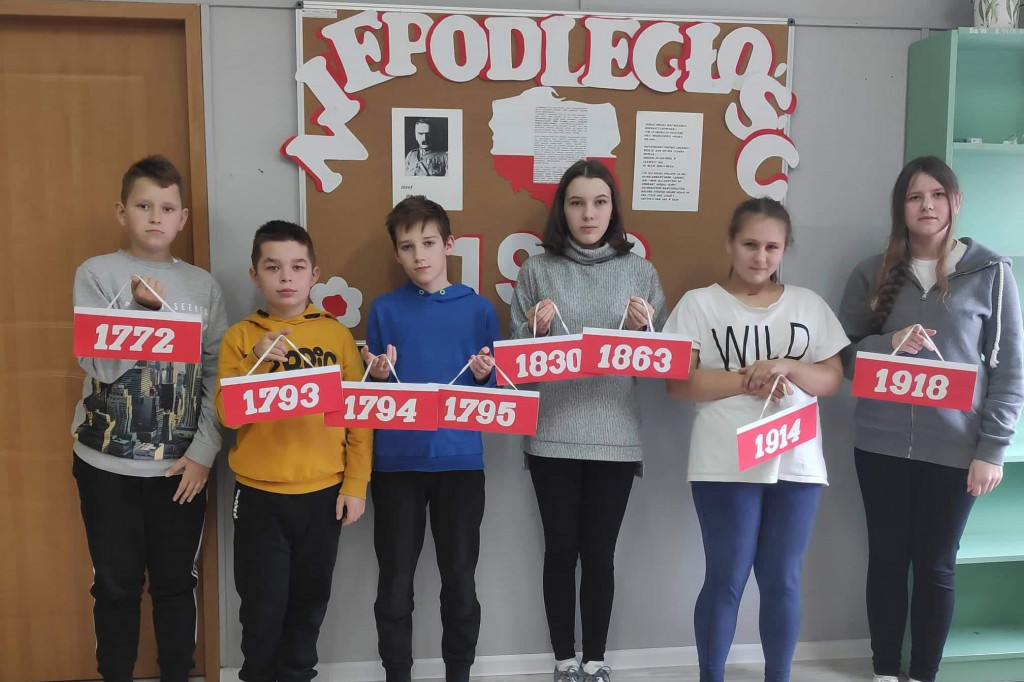 Szkolne świętowanie Święta Niepodległości