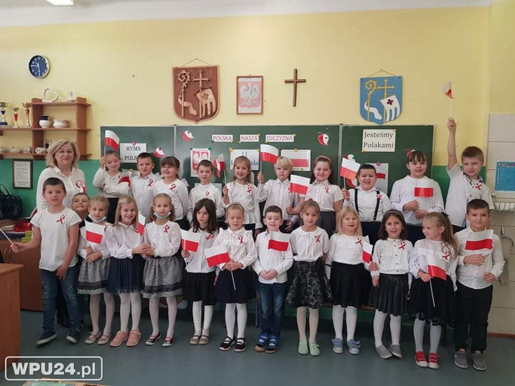 Szkolne świętowanie Święta Niepodległości