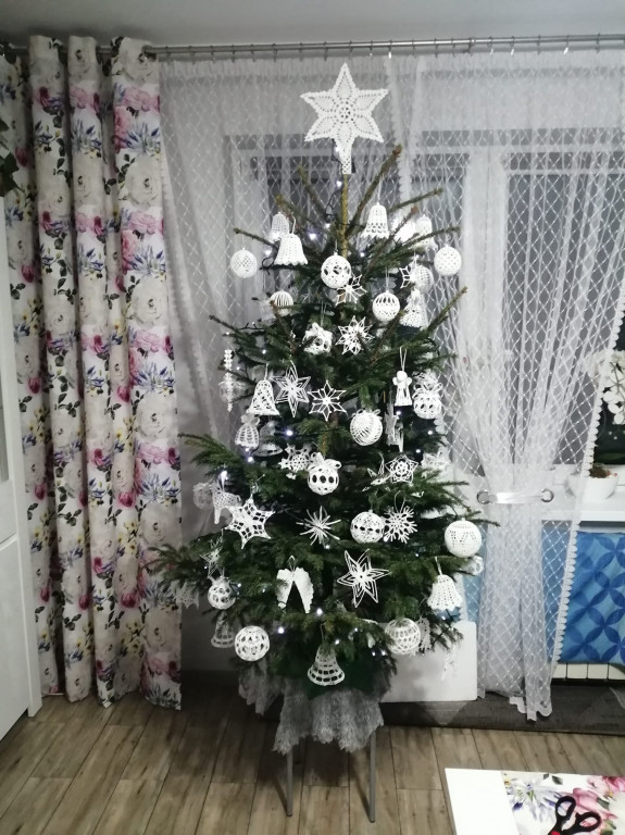 Nasze świąteczne choinki Bożonarodzeniowe