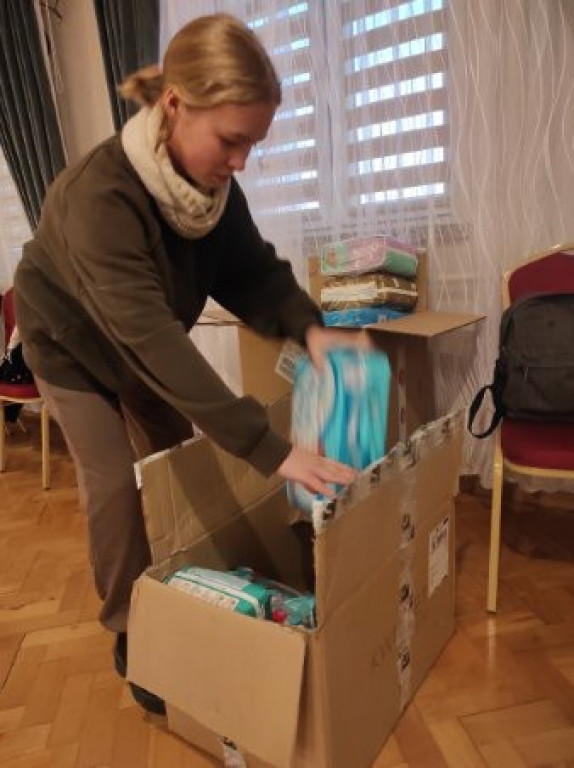 Zbiórka darów w Winnicy