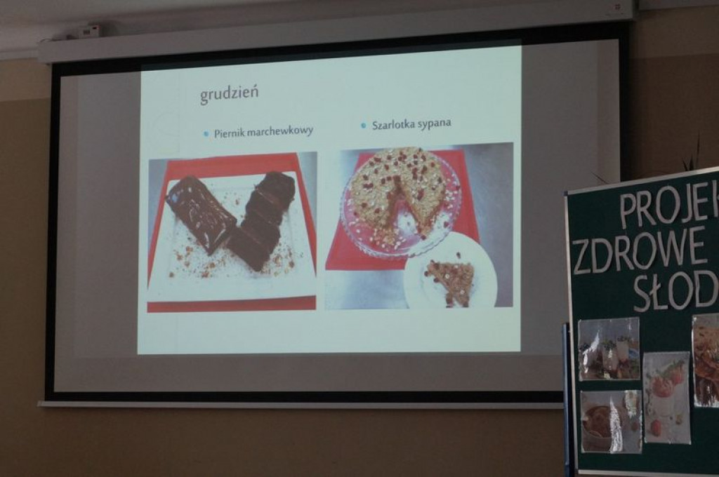 Projekt – Zdrowe słodkości – dobiegł końca