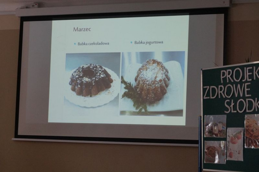 Projekt – Zdrowe słodkości – dobiegł końca
