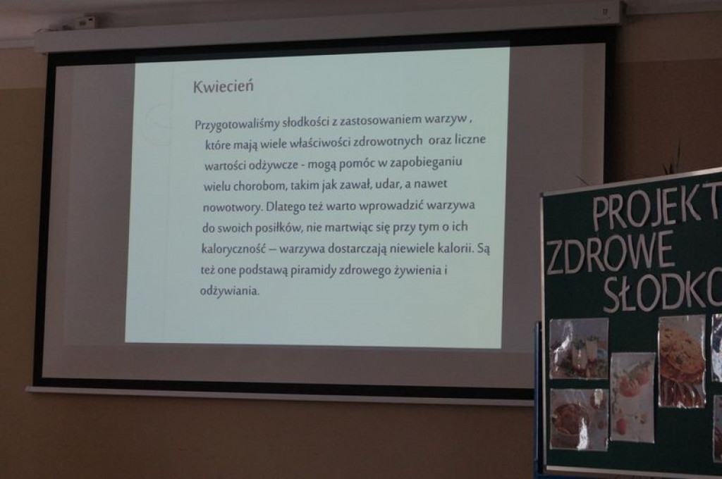 Projekt – Zdrowe słodkości – dobiegł końca