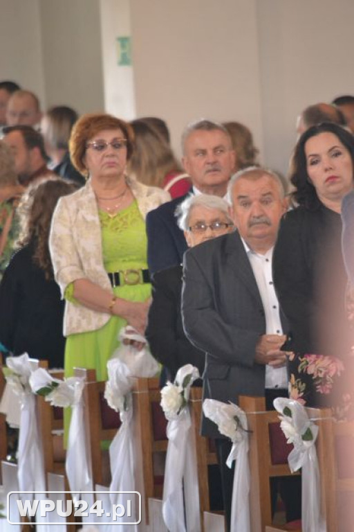 Pierwsza komunia na Popławach