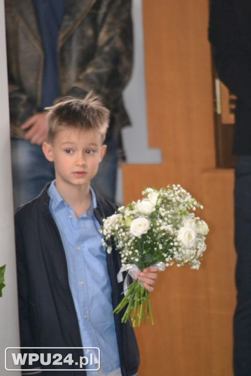 Pierwsza komunia na Popławach