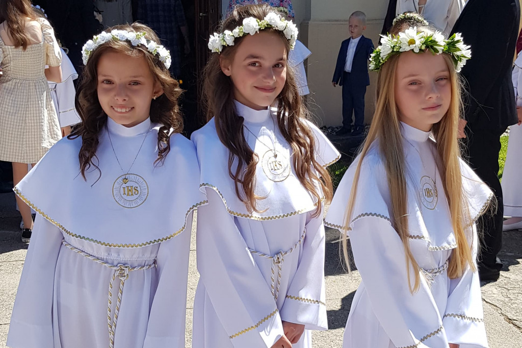 I Komunia Święta w parafii św. Stanisława Kostki