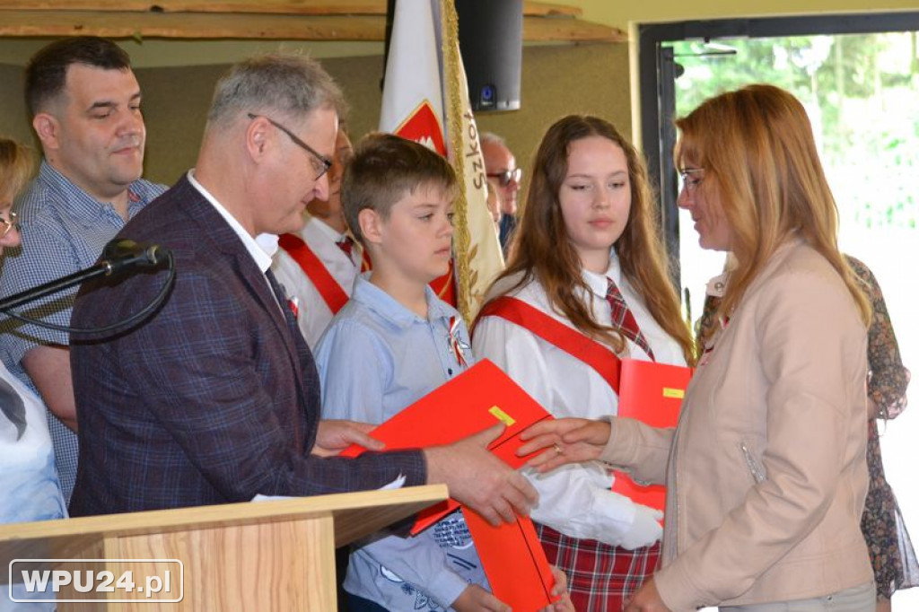10 lecie przyjęcia Patrona szkole w Przemiarowie
