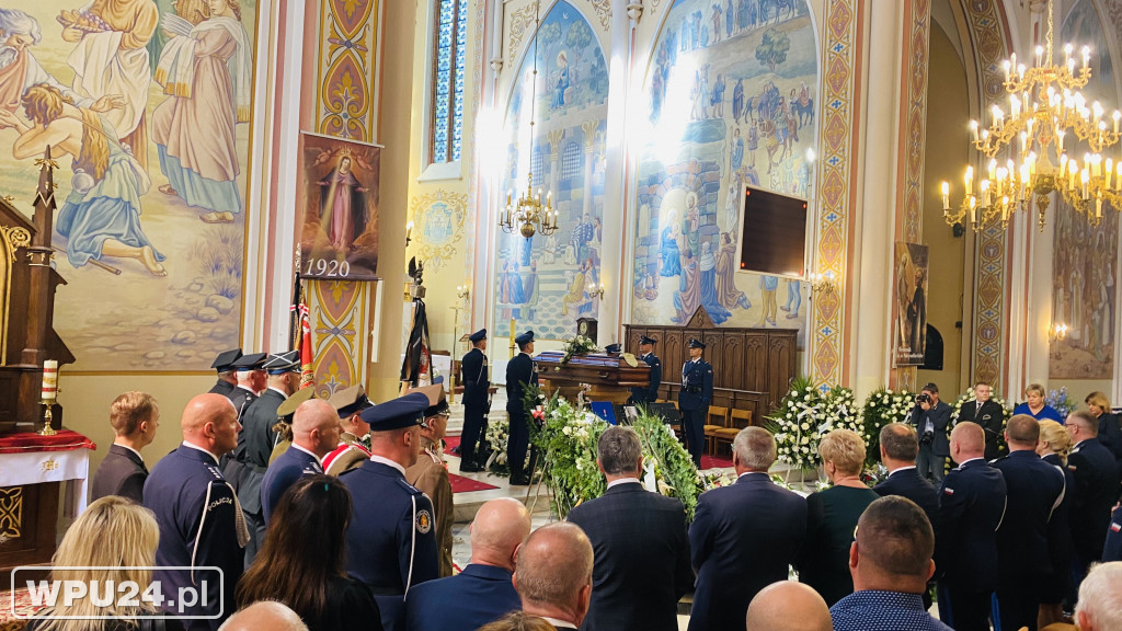 Uroczystości pogrzebowe pułtuskiego Komendanta