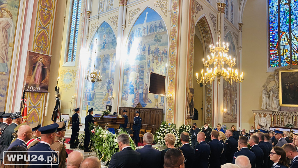 Uroczystości pogrzebowe pułtuskiego Komendanta