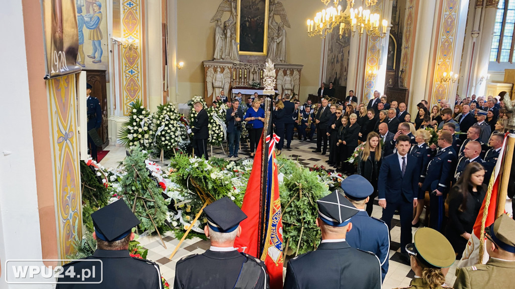 Uroczystości pogrzebowe pułtuskiego Komendanta