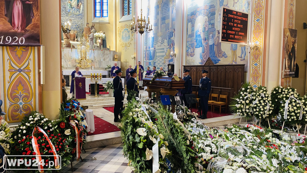 Uroczystości pogrzebowe pułtuskiego Komendanta