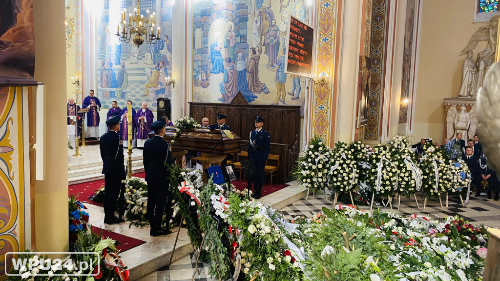 Uroczystości pogrzebowe pułtuskiego Komendanta