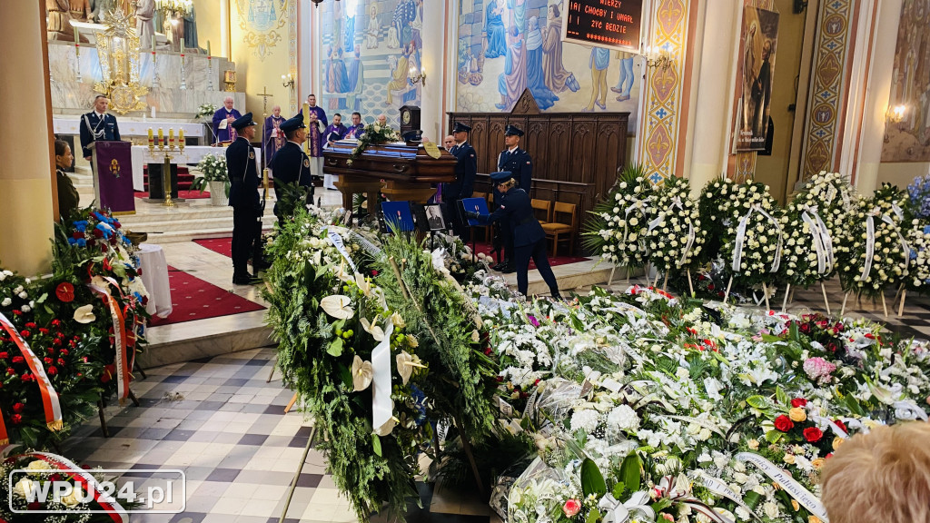 Uroczystości pogrzebowe pułtuskiego Komendanta