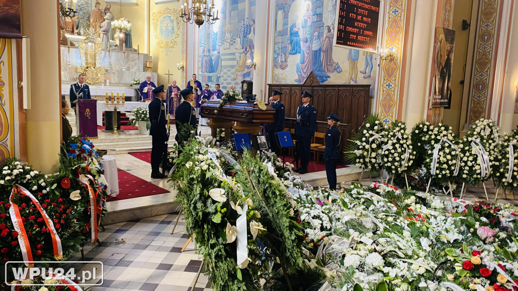 Uroczystości pogrzebowe pułtuskiego Komendanta