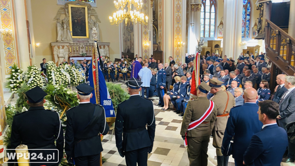 Uroczystości pogrzebowe pułtuskiego Komendanta