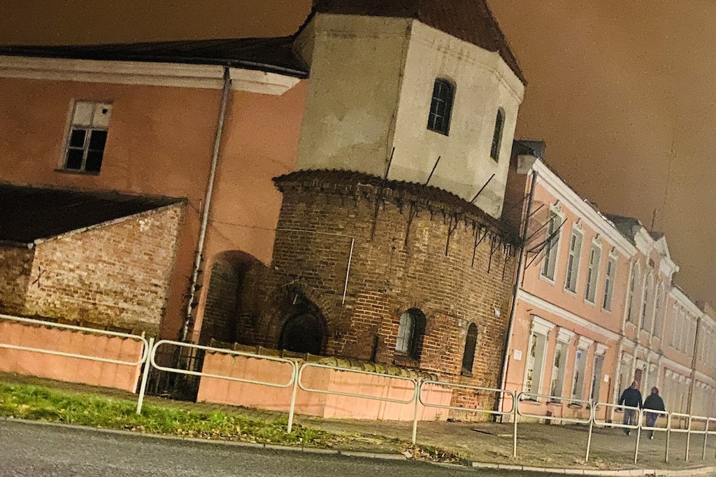 Pułtusk podczas pierwszego meczu reprezentacji