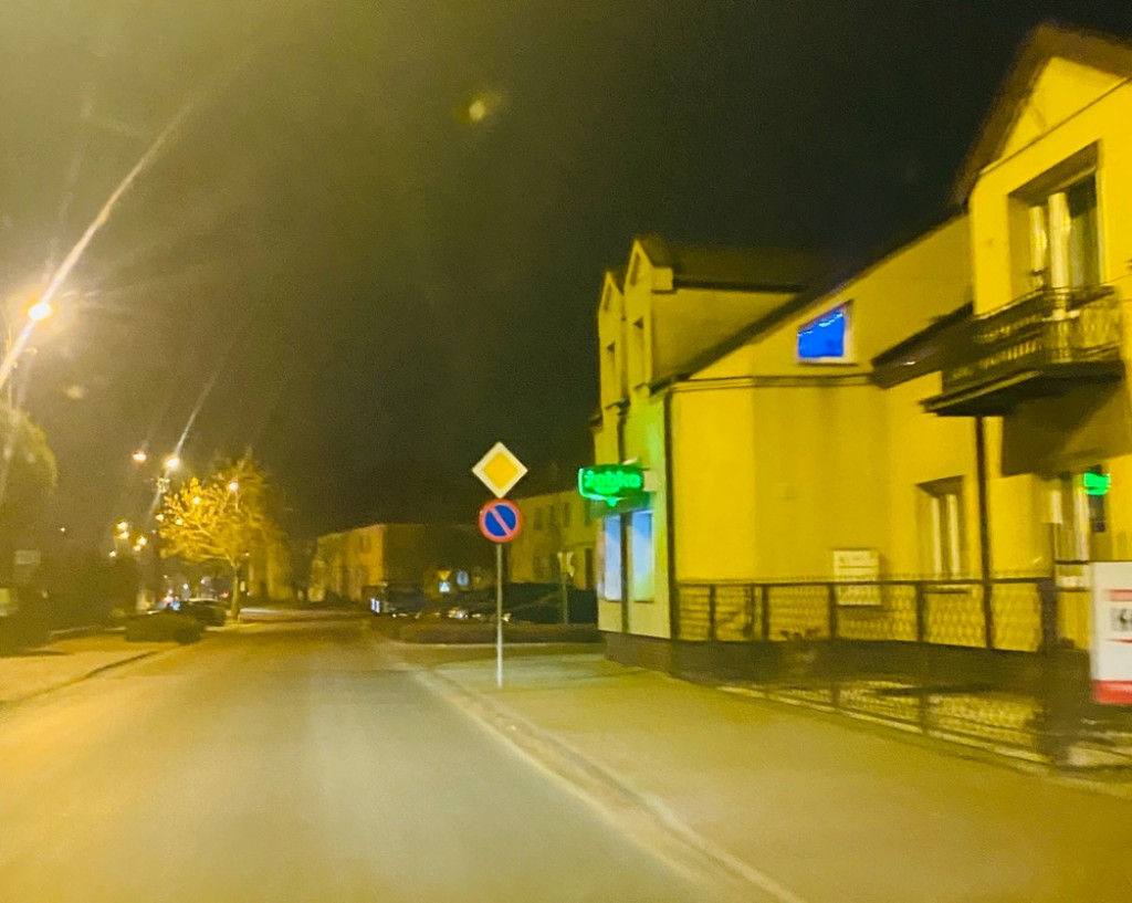 Pułtusk podczas pierwszego meczu reprezentacji