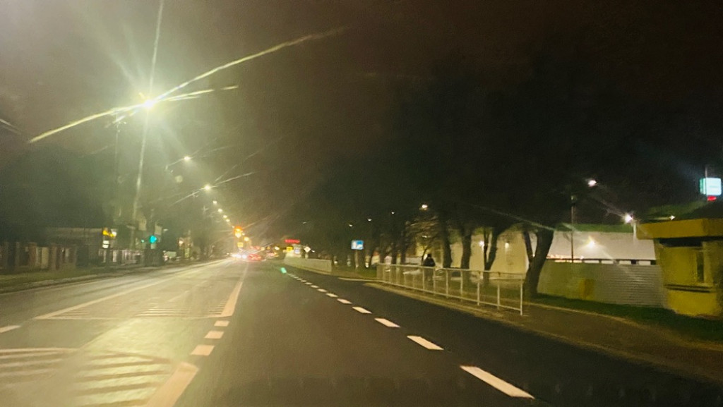Pułtusk podczas pierwszego meczu reprezentacji