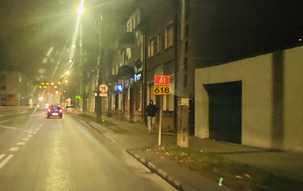 Pułtusk podczas pierwszego meczu reprezentacji