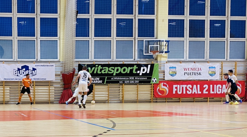 Dynamiczna gra pułtuskich futsalowców