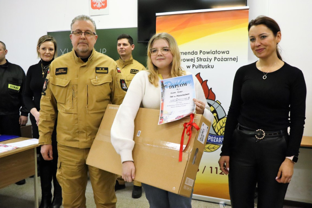 Młodzież zapobiega pożarom